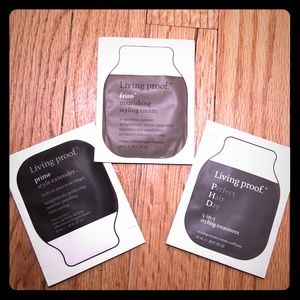 Living proof hair samples